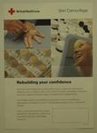 poster advertising British Red Cross skin camouflage service