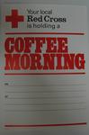 poster advertising a Coffee Morning