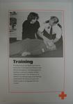 poster advertising British Red Cross Training