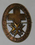 Joint War Committee hat badge (gilt coloured)
