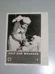 photograph of poster: Help our wounded