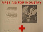 poster: 'First Aid for Industry'