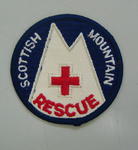 cloth badge: Scottish Mountain Rescue