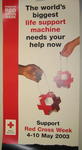 poster advertising Red Cross Week 4-10 May 2003