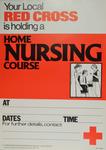 general poster for advertising a Home Nursing course