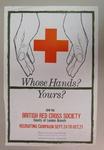 Poster advertising a recruiting campaign for the British Red Cross Society County of London Branch