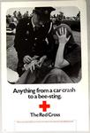 Poster promoting first aid at events