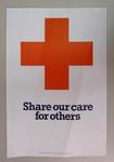 Poster promoting the British Red Cross Society