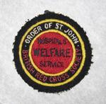 cloth badge: Hospitals Welfare Service