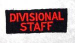 cloth flash: Divisional Staff