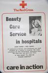 poster advertising the beauty care service
