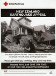 Fundraising poster for the New Zealand Earthquake Appeal, 2011
