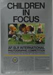 Poster advertising 'Children in Focus: AF-SLR International Photographic Competition to Honour 125 Years of the Red Cross.'