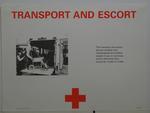 Service Poster - 'Transport for the injured'