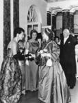 Duchess of Gloucester at the Centenary Ball in the Assembly Rooms, Bath, November 1963