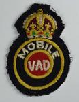 Cloth insignia: Mobile VAD. BRCS Dorset 2 nos.11231 & 11232