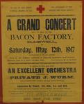 Poster advertising a fundraising event, 1917
