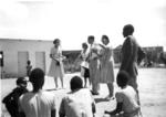 Students and adults at Chikankata leper children school, Northern Rhodesia