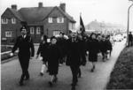 Photograph from a March by the Junior Red Cross in Oxfordshire