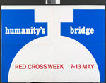 Oversized poster produced for Red Cross Week.