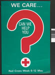 poster produced for Red Cross Week 1973