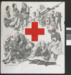 poster advertising the work of the British Red Cross Society
