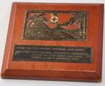 Plaque presented to the British Red Cross by the Philippine National Red Cross, 1966