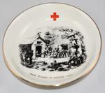 Commemorative dish: 'Red Cross in Action 1864'