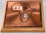 Commemorative Plaque: 1st Africa Red Cross & Red Crescent Youth Directors Meeting, 1990