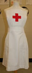 Member's indoor uniform white apron