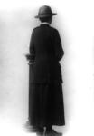 Rear view of women's outdoor uniform