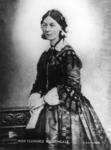 Half length portrait of Florence Nightingale standing (in middle age)