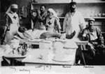 Red Cross nurses with a patient in Boulogne