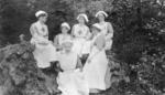 Nursing Staff at Ashcombe House Red Cross Hospital in Weston-Super-Mare, Somerset