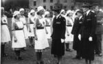 Inspection of Junior Detachments by the Princess Royal, Dame Beryl Oliver and Mrs Ridley