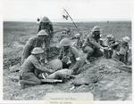 Regimental first aid post at the Battle of Amiens