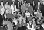 Reunion party of children with members of the Staffordshire Red Cross.