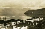 Black and white photograph of the building in Kastoria occupied by the British Red Cross mission - Balkan War 1912-1913