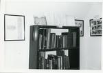 Black and white photograph of an archive item on display at Barnett Hill