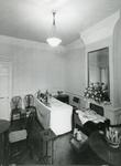 Black and white photograph of the interior of the VAD Ladies Club Cavendish Square