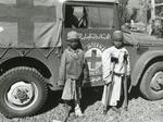 Black and white photograph of Yemen 1970