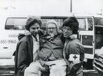 Black and white photograph for World Red Cross Day 1978 - American Red Cross Society after hurricane Carmen in Louisiana