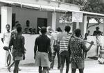 Black and white photograph for World Red Cross Day 1977 - Young First Aiders of the Tongolese Red Cross Society