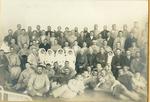 Black and white photograph of Anglo Russian Hospital Petrograd 1917