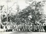 Black and white photograph of Dominica Junior Red Cross
