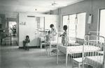 Black and white photograph of the Colony Central Hospital Tanawa