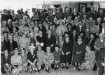 Black and white photograph of the Bridgewater Division celebrating the coronation in 1953