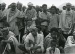 Black and white photograph of Red Cross work in Ethiopia