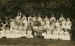 Photographic Postcard of Auxiliary Hospital Staff