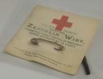 Tie pin made from Zeppelin wire sold to fundraise for British Red Cross